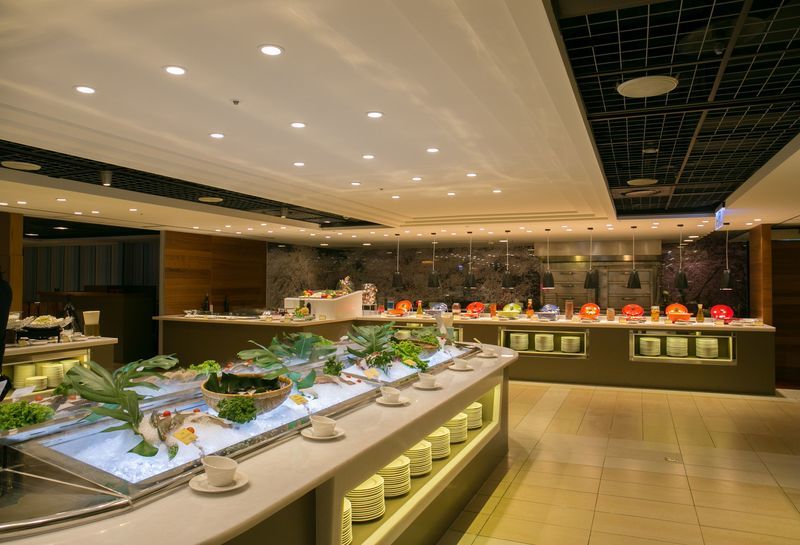Tayih Landis Hotel Tainan Buitenkant foto The buffet at the hotel